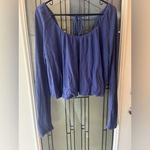 We The Free Purple Bondi Knit Thermal- Size Extra Large